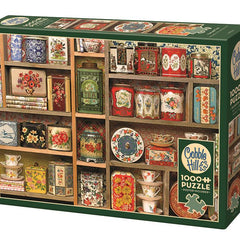 Cobble Hill Vintage Tins Jigsaw Puzzle (1000 Pieces)
