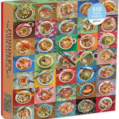 Galison Noodles for Lunch Jigsaw Puzzle (500 Pieces)