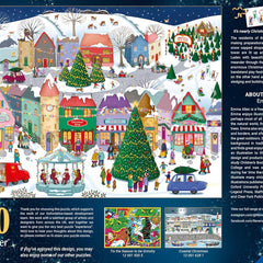 Ravensburger Christmas Town Jigsaw Puzzle (1000 Pieces)