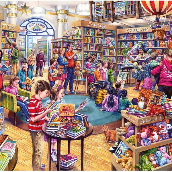 Gibsons Page Turners Jigsaw Puzzle (1000 Pieces) DAMAGED BOX