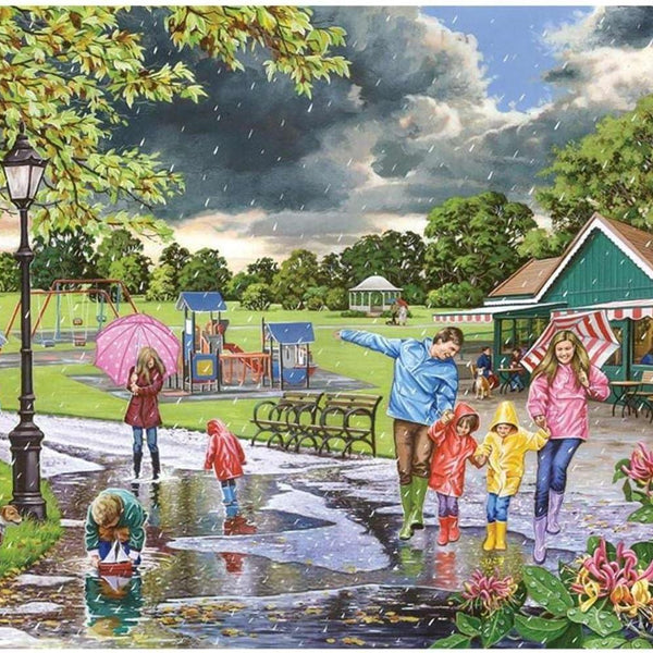 House of Puzzles Puddles Jigsaw Puzzle (500 Pieces)