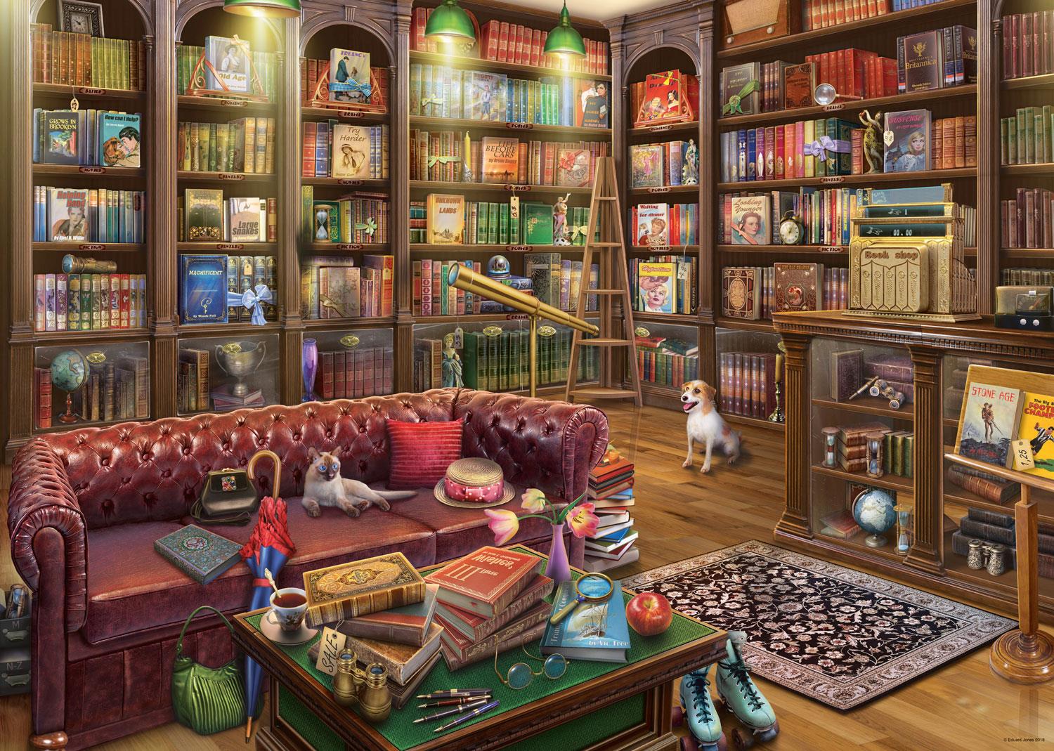 Ravensburger The Reading Room Jigsaw Puzzle (1000 Pieces)