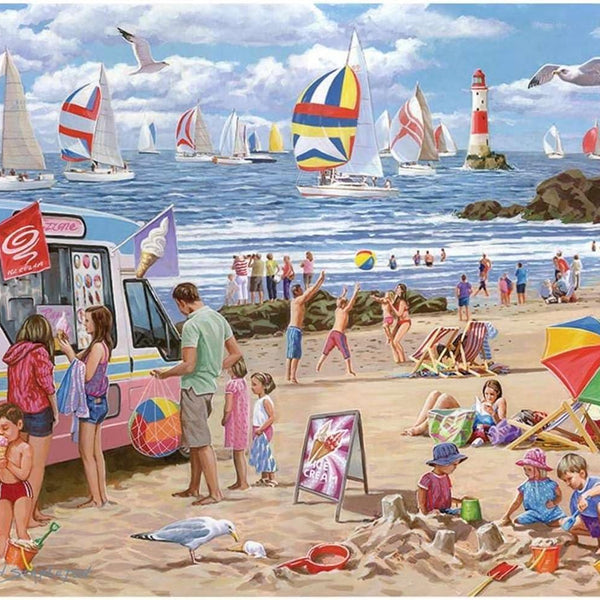 House of Puzzles Regatta Day Jigsaw Puzzle (Big 500 XL Pieces)