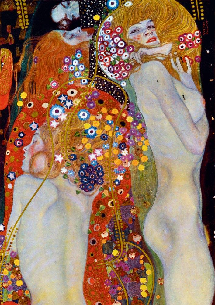 Bluebird Art Klimt - Water Serpents II, 1907 Jigsaw Puzzle (1000 Pieces)