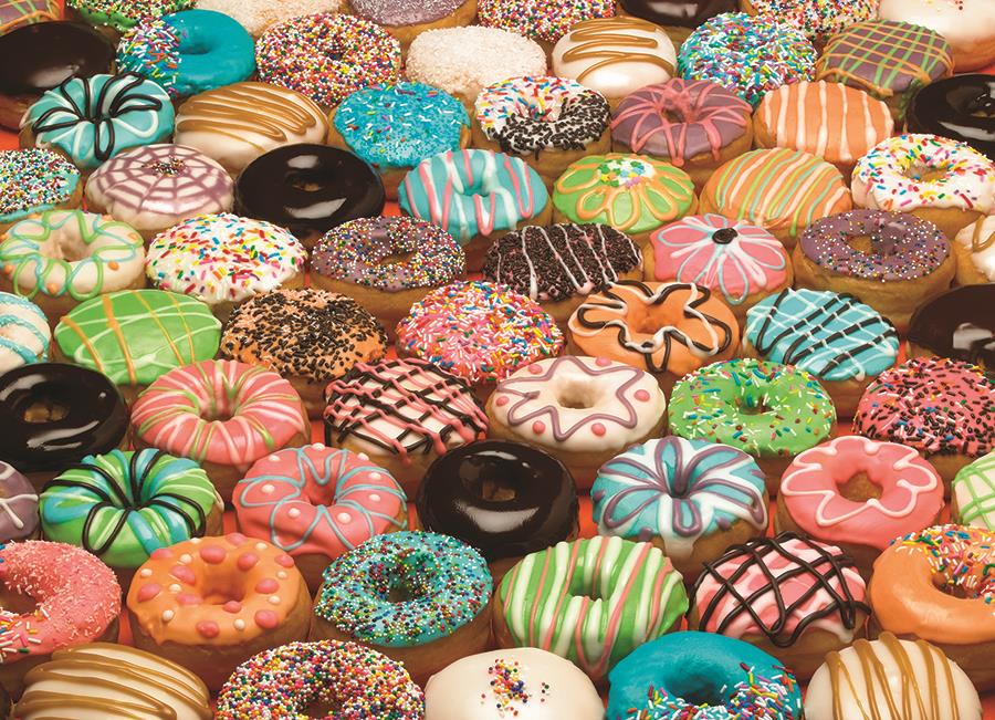Cobble Hill Doughnuts Jigsaw Puzzle (1000 Pieces)