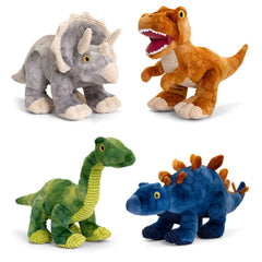 Keel Dinosaur Eco Soft Toy 26cm - 4 Assorted Dinosaurs