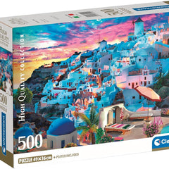 Clementoni Greece View Jigsaw Puzzle (500 Pieces)