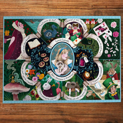 Gibsons Alice's Adventures in Wonderland Jigsaw Puzzle (1000 Pieces)
