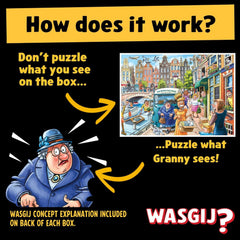 Wasgij Original 45 Moving Day! Jigsaw Puzzle (1000 Pieces)