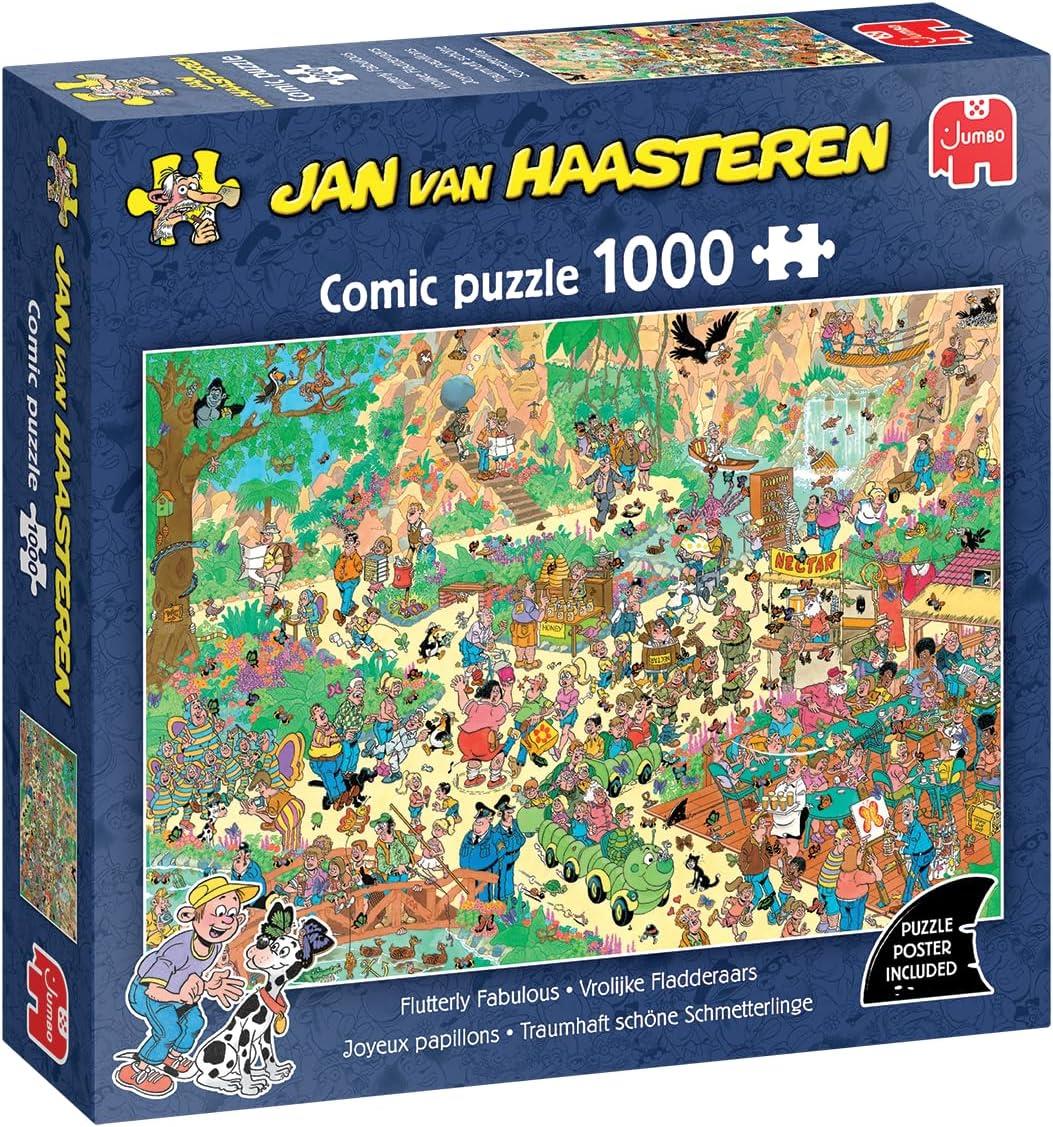 Jan Van Haasteren Flutterly Fabulous Jigsaw Puzzle (1000 Pieces)