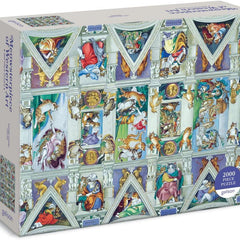 Galison Sistine Chapel Ceiling Meowsterpiece of Western Art Jigsaw Puzzle (2000 Pieces)