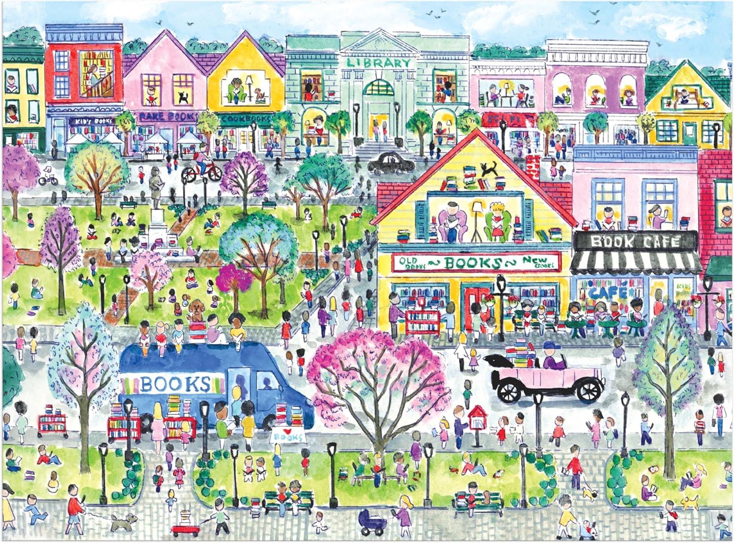 Galison Book Townscape, Michael Storrings Jigsaw Puzzle (1000 Pieces)