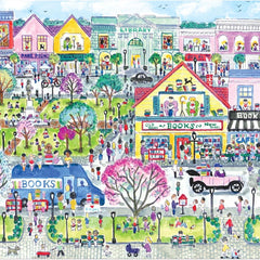 Galison Book Townscape, Michael Storrings Jigsaw Puzzle (1000 Pieces)