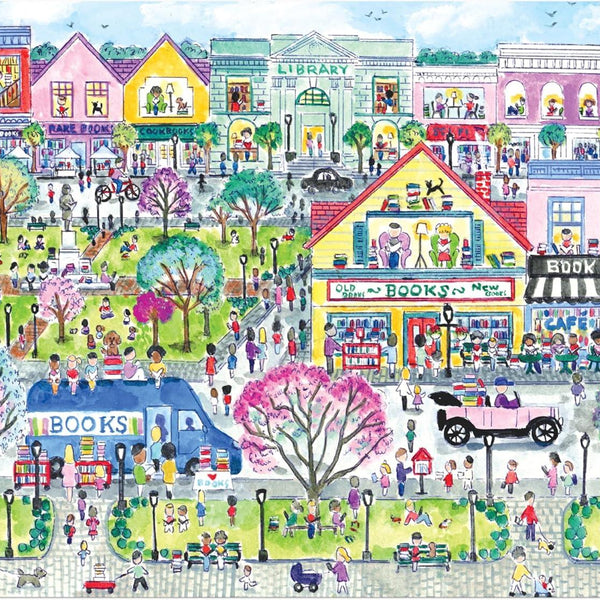 Galison Book Townscape, Michael Storrings Jigsaw Puzzle (1000 Pieces)