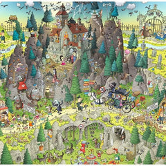 Heye Funky Zoo Transylvanian Habitat Jigsaw Puzzle (1000 Pieces)