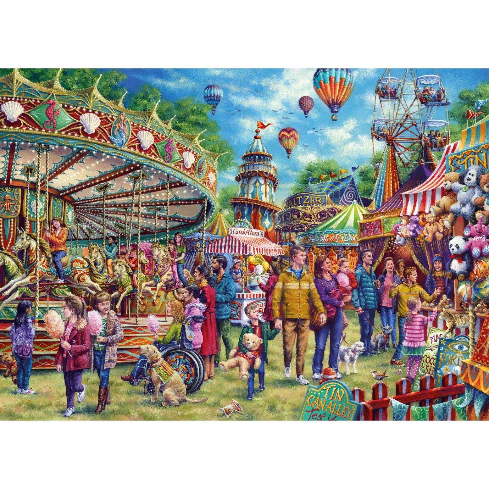 Gibsons Fun at the Fair Jigsaw Puzzle (1000 Pieces)