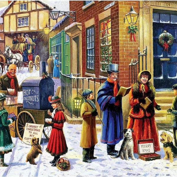 Gibsons The Carol Singers Jigsaw Puzzle (500 Pieces)