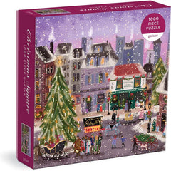 Galison Christmas Square, Joy Laforme Jigsaw Puzzle (1000 Pieces) - DAMAGED BOX
