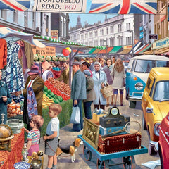 Falcon Deluxe Portobello Road Market Jigsaw Puzzle (1000 Pieces)