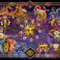 Bluebird Zodiac Montage Jigsaw Puzzle (500 Pieces)