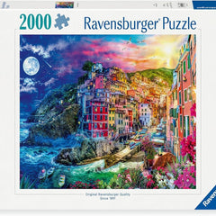 Ravensburger Colourful Cinque Terre Jigsaw Puzzle (2000 Pieces) DAMAGED