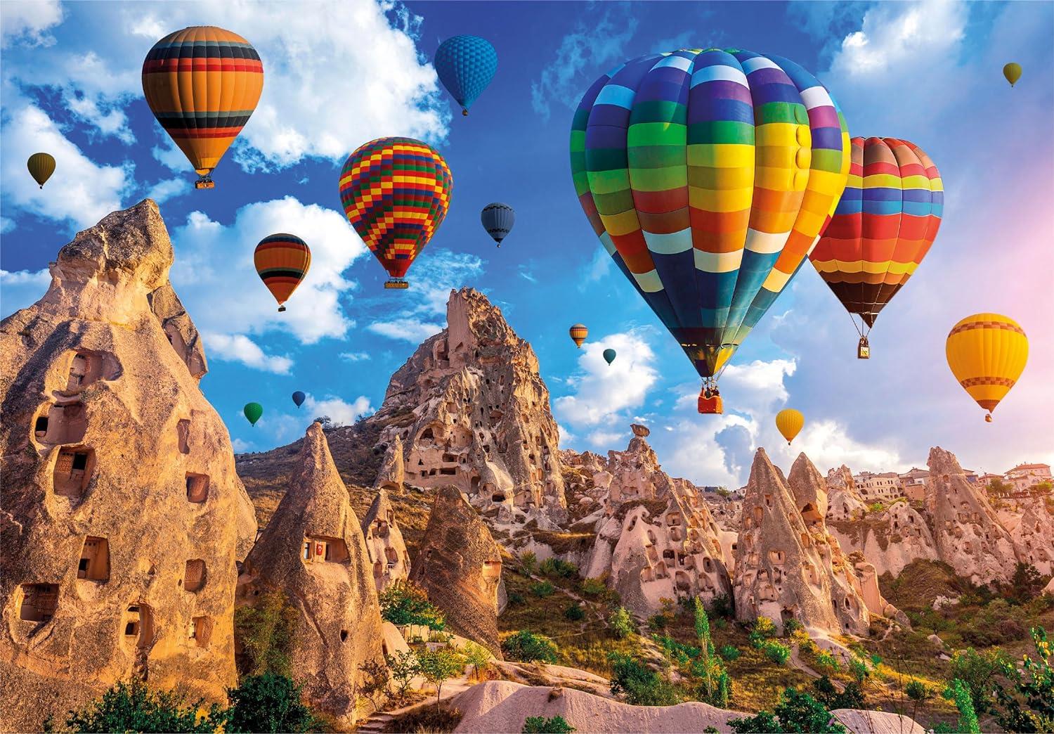Clementoni Balloons In Cappadocia Jigsaw Puzzle (1000 Pieces)