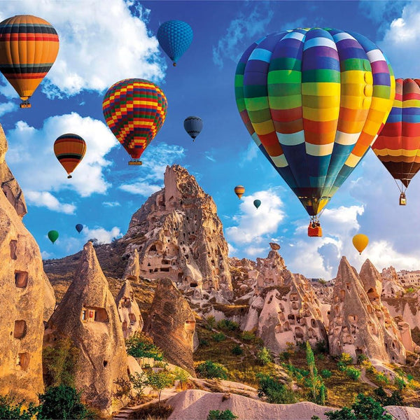 Clementoni Balloons In Cappadocia Jigsaw Puzzle (1000 Pieces)