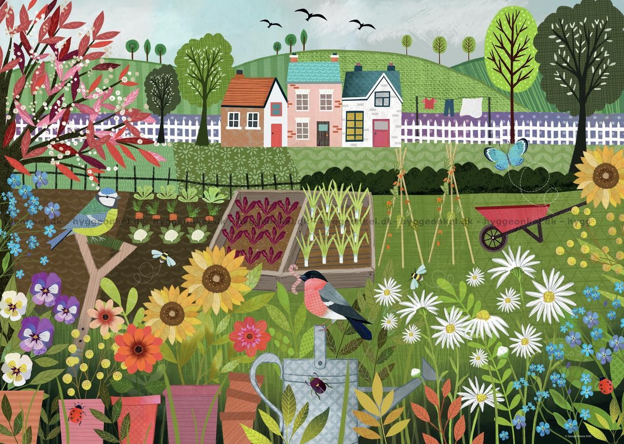 Ravensburger Garden Allotment Jigsaw Puzzle (1000 Pieces) DAMAGED BOX