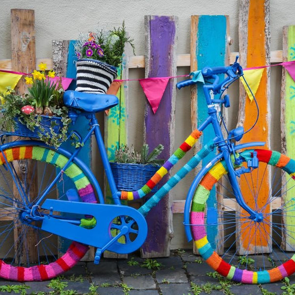Bluebird My Beautiful Colorful Bike Jigsaw Puzzle (1000 Pieces)