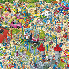 Ravensburger Ray's Comic Series Holiday Resort No.4 The Amusement Park Jigsaw Puzzle (1000 Pieces)