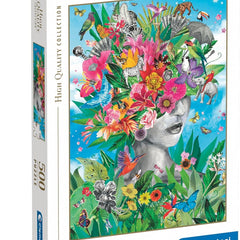 Clementoni Head In The Jungle Jigsaw Puzzle (500 Pieces)