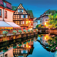 Clementoni Strasbourg Old Town  Jigsaw Puzzle (500 Pieces)