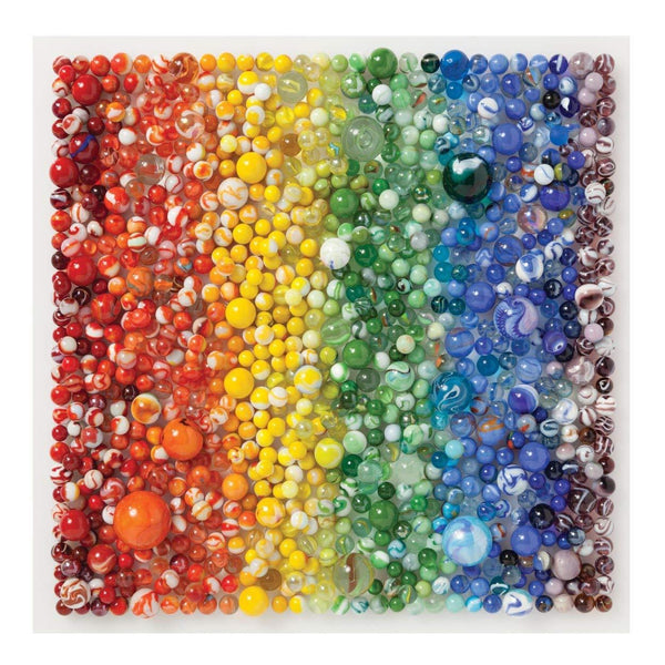 Galison Rainbow Marbles Jigsaw Puzzle (500 Pieces)