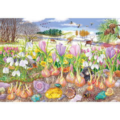 Gibsons Roots and Shoots Jigsaw Puzzle (4 x 500 Pieces)