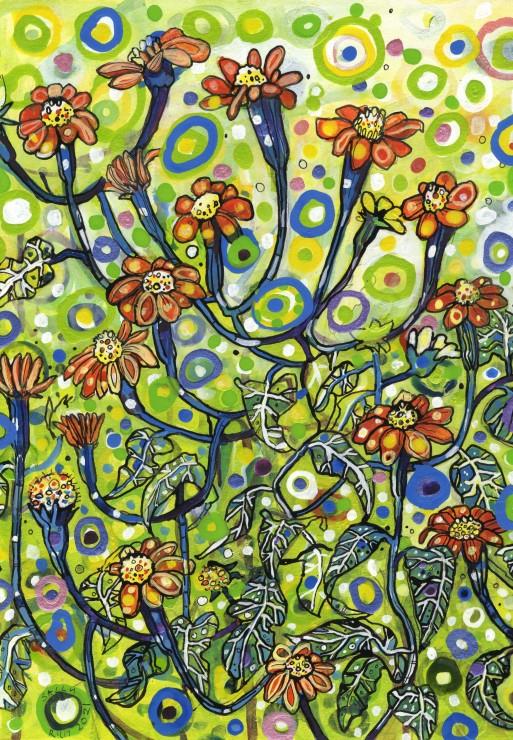 Grafika Mexican Sunflowers Jigsaw Puzzle (1000 Pieces)