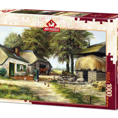 Art Puzzle Farm House Jigsaw Puzzle (1000 Pieces)