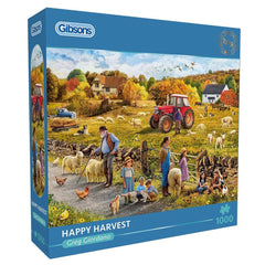 Gibsons Happy Harvest Jigsaw Puzzle (1000 Pieces)