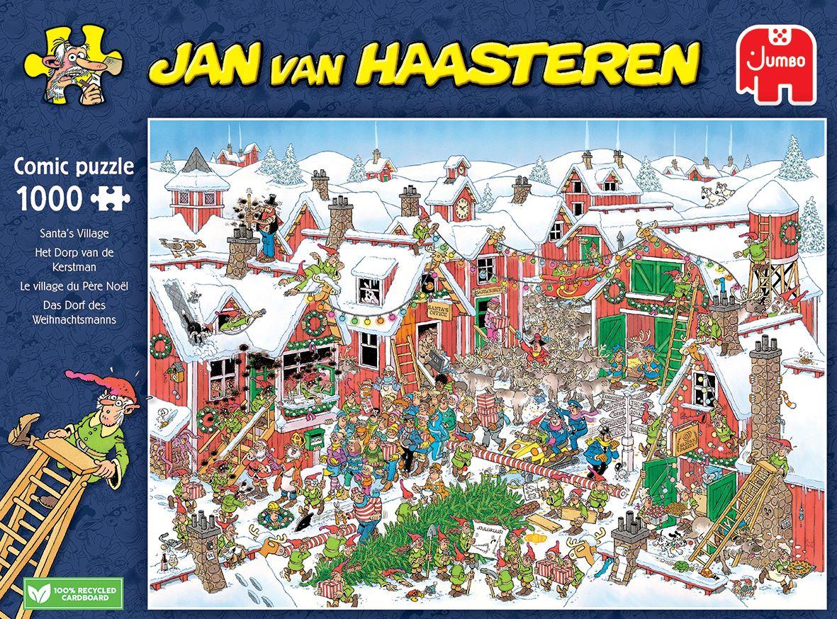 Jan Van Haasteren Santa's Village Jigsaw Puzzle (1000 Pieces) DAMAGED BOX
