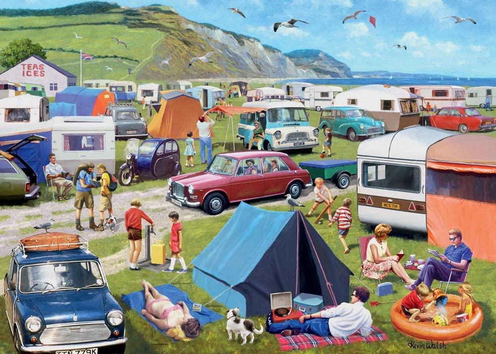 Ravensburger Leisure Days No 5 Camping & Caravanning Jigsaw Puzzle (1000 Pieces)