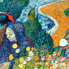Bluebird Art Van Gogh - Memory Of The Garden At Etten (Ladies of Arles) Jigsaw Puzzle (1000 Pieces)