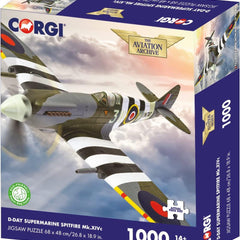 D-Day Supermarine Spitfire Mk.XIVc Jigsaw Puzzle (1000 Pieces)