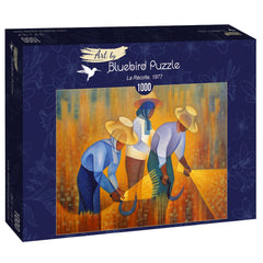 Bluebird Art Louis Toffoli - La Recolte, 1977 Jigsaw Puzzle (1000 Pieces