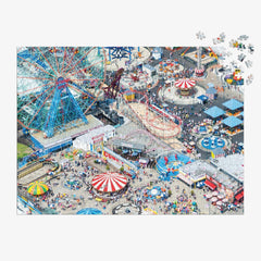Galison Coney Island, Gray Malin Jigsaw Puzzle (1000 Pieces)