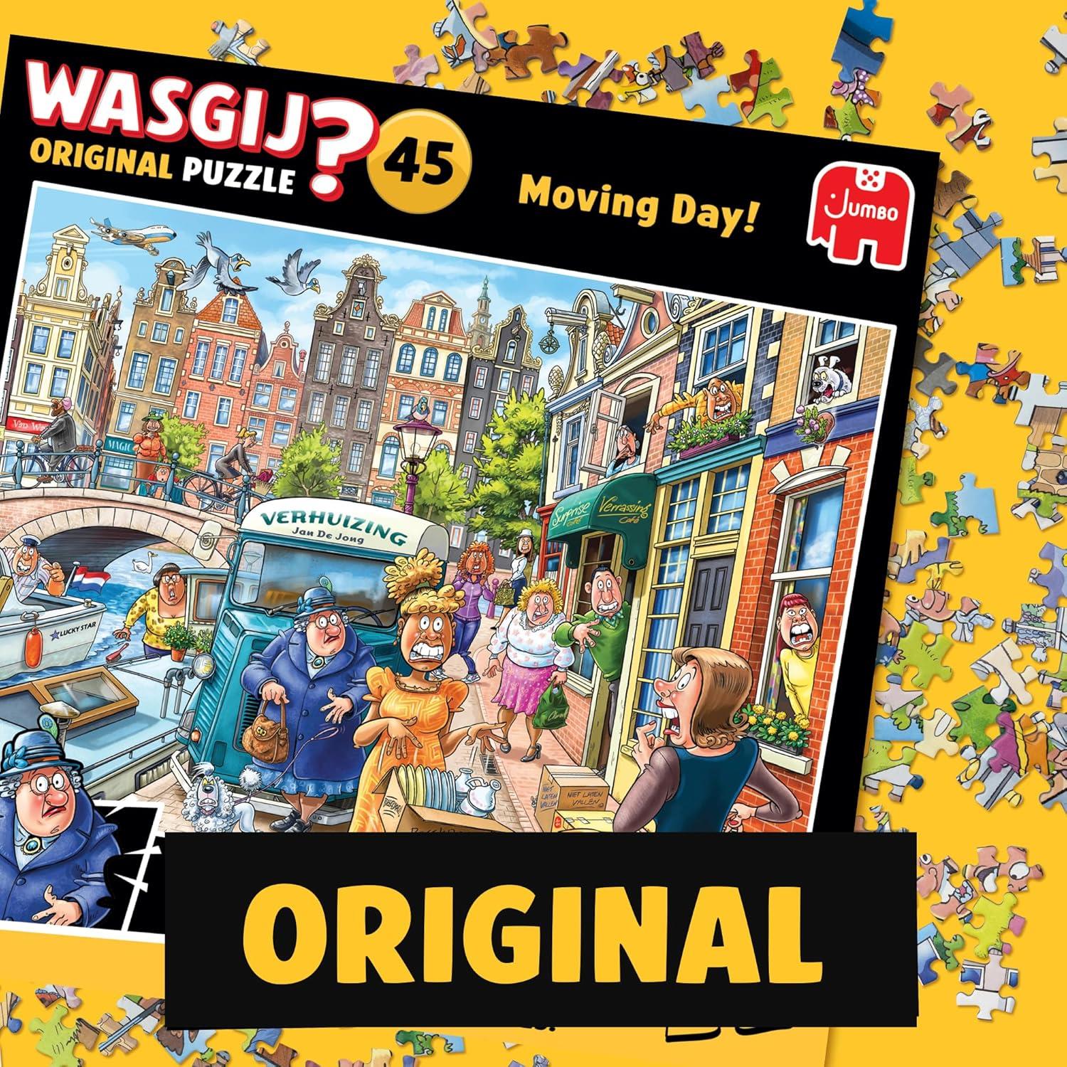 Wasgij Original 45 Moving Day Jigsaw Puzzle 1000 Pieces PDK wasgij-original-45-moving-day-jigsaw-puzzle-1000-pieces-pdk
