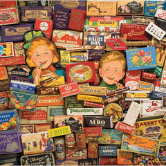 Gibsons Treats That Built Britain Jigsaw Puzzle (1000 Pieces) DAMAGED BOX