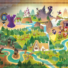Clementoni Disney Story Maps Snow White Jigsaw Puzzle (1000 Pieces)
