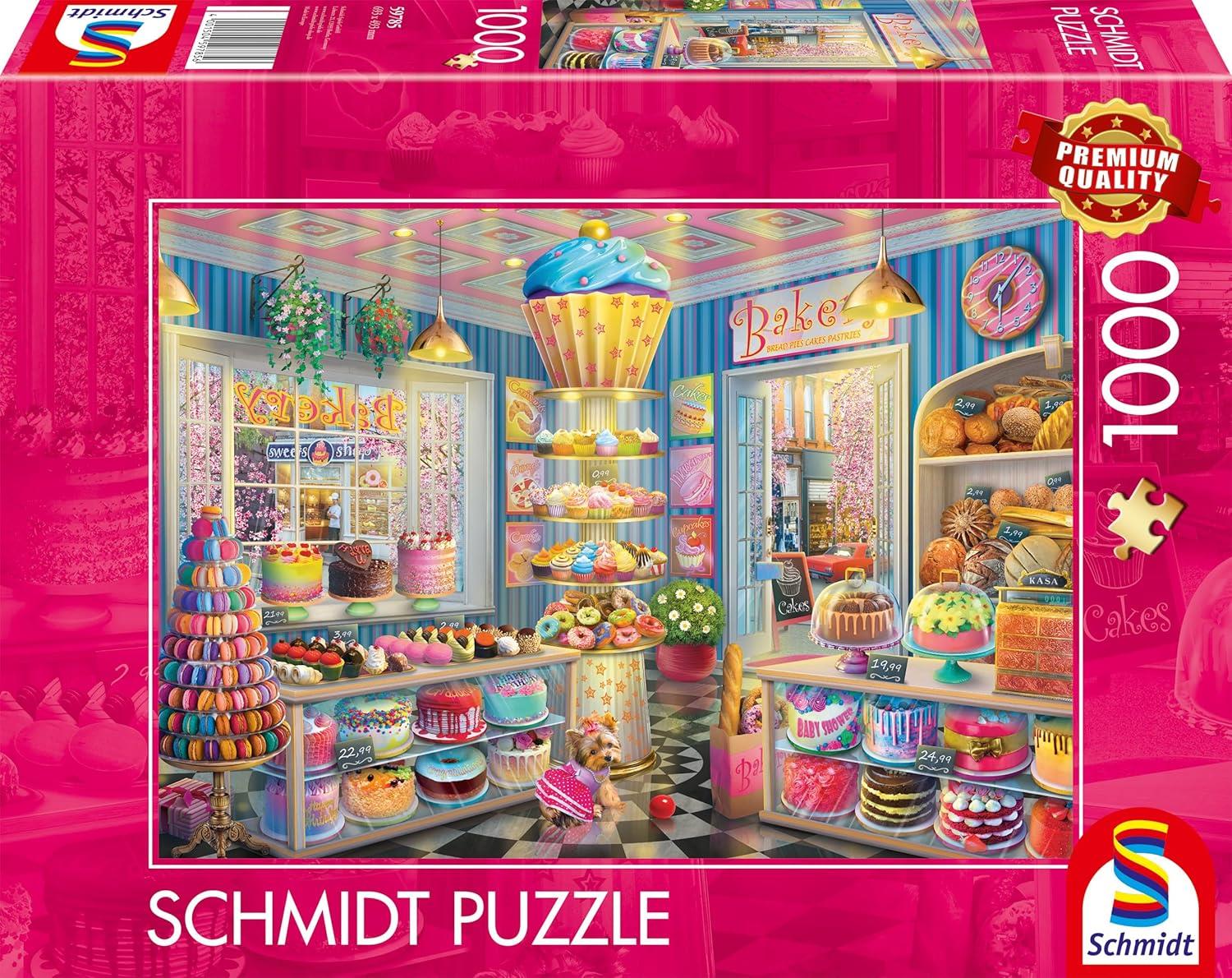 Schmidt Colourful Bakery Jigsaw Puzzle (1000 Pieces) – PDK