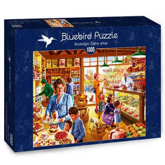 Bluebird Nostalgic Cake Shop Jigsaw Puzzle (1000 Pieces)