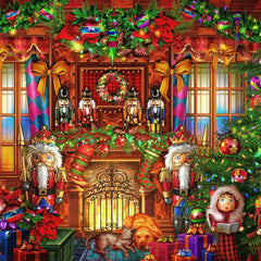 Bluebird Christmas Interior Jigsaw Puzzle (2000 Pieces)