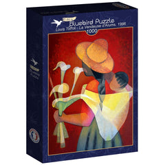 Bluebird Art Louis Toffoli - La Vendeuse d'Arums, 1996 Jigsaw Puzzle (1000 Pieces)